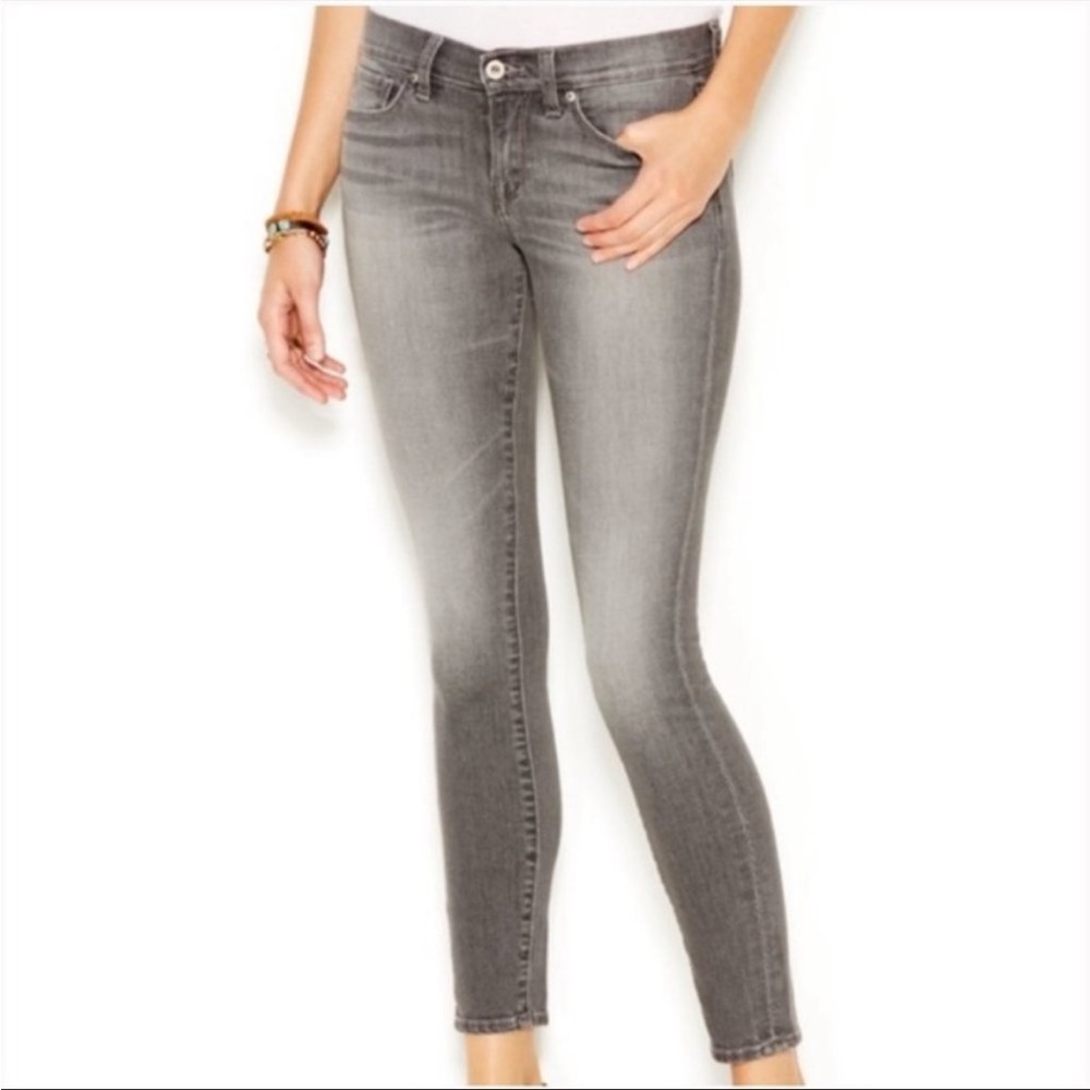 Lucky brand Charlie skinny grey NWT